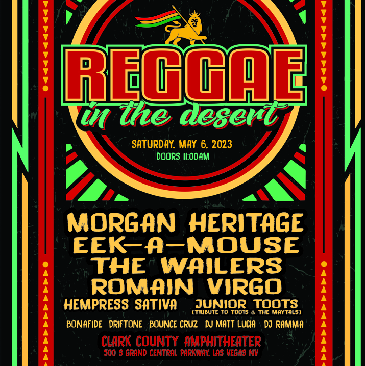 Reggae in the Desert 2022 Las Vegas Best Reggae Festival Clark