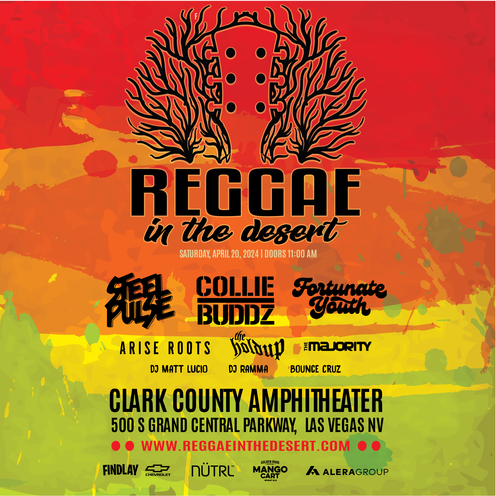 Reggae in the Desert 2024 Las Vegas Best Reggae Festival Clark